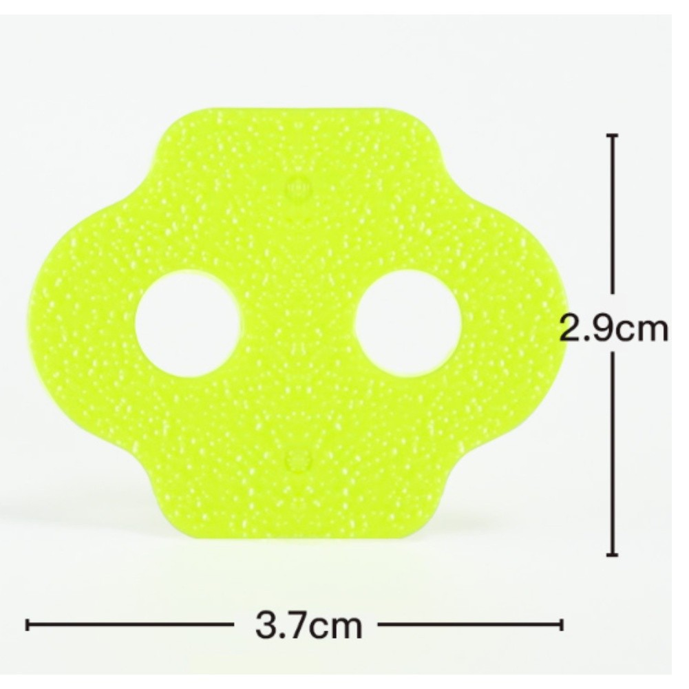 Mountain Biking Cleat Shims Angle Adjustment 2mm Pad Stackable Up To 6mm