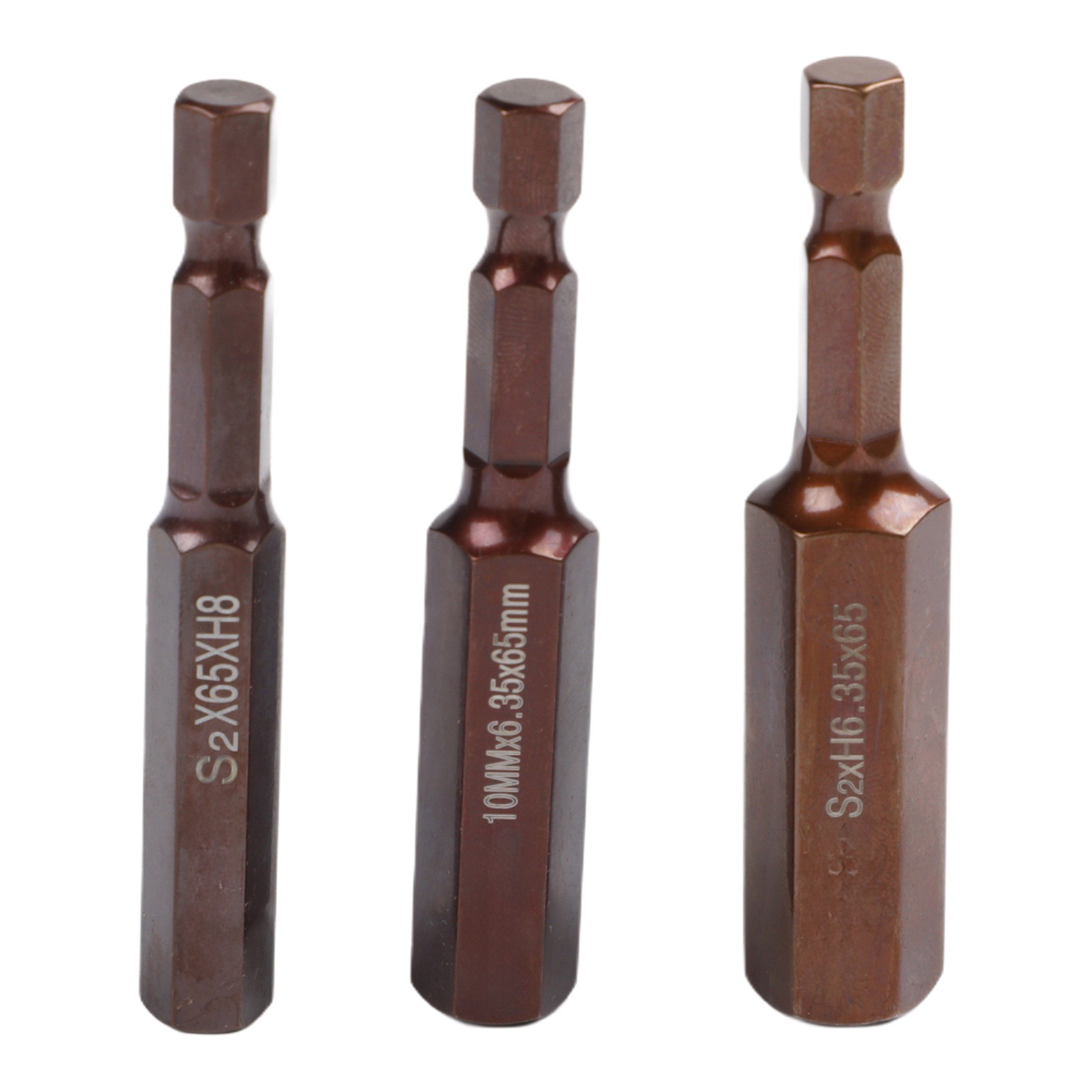 8pcs Magnetic Hex Screwdriver Bits Set for Cordless and Electric Tools