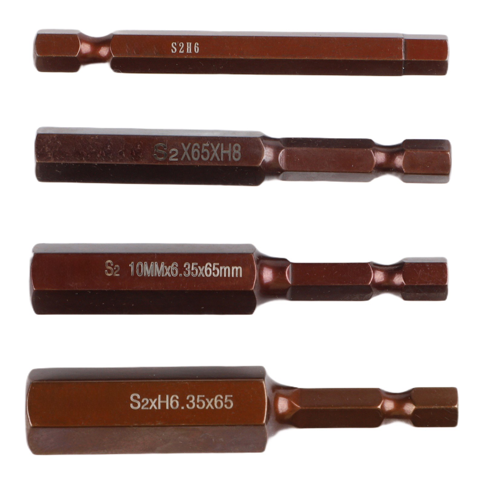 8pcs Magnetic Hex Screwdriver Bits Set for Cordless and Electric Tools