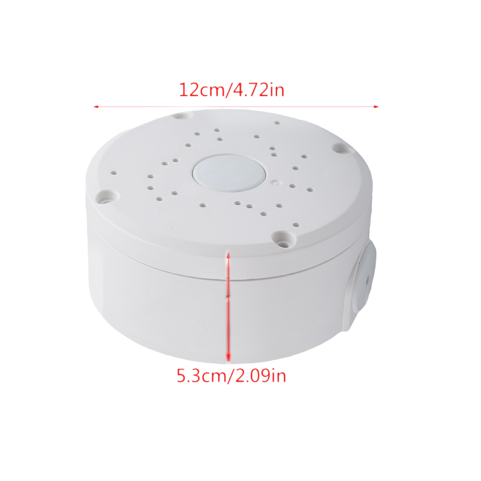 4 Pack Waterproof Camera Junction Box ABS Material for Cable Protection