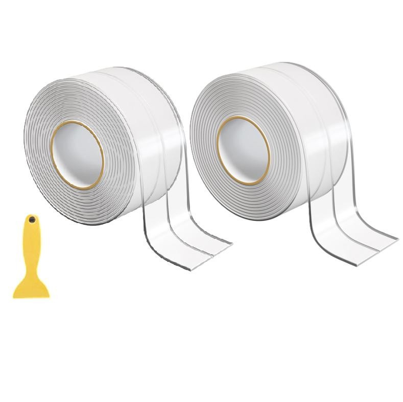 Easy To Clean PVC Baseboard No Drilling Required Tool-free Installation