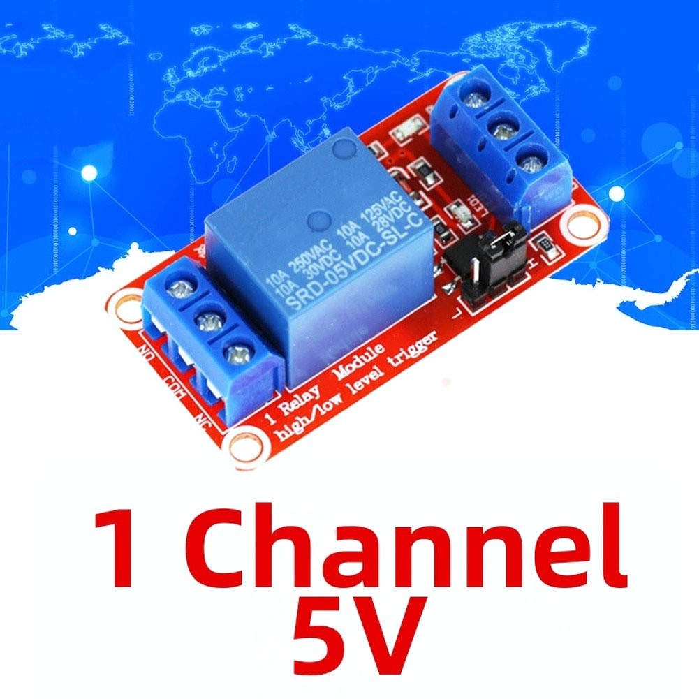 Single Channel Optocoupler Relay Module 5V 12V 24V for Robotics Applications