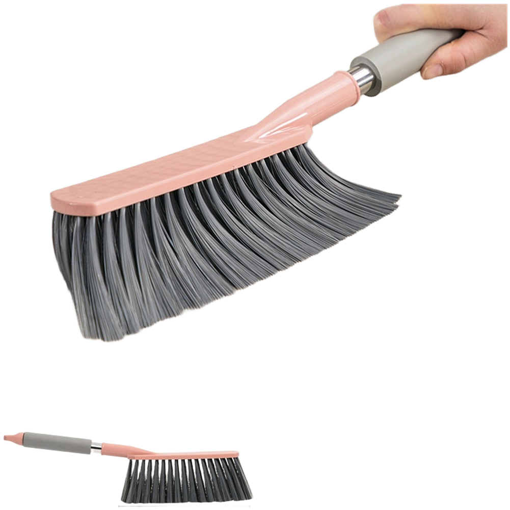 Bed Brush Stainless Steel Handle Soft Dense Bristles 7.5cm Length for Daily Use
