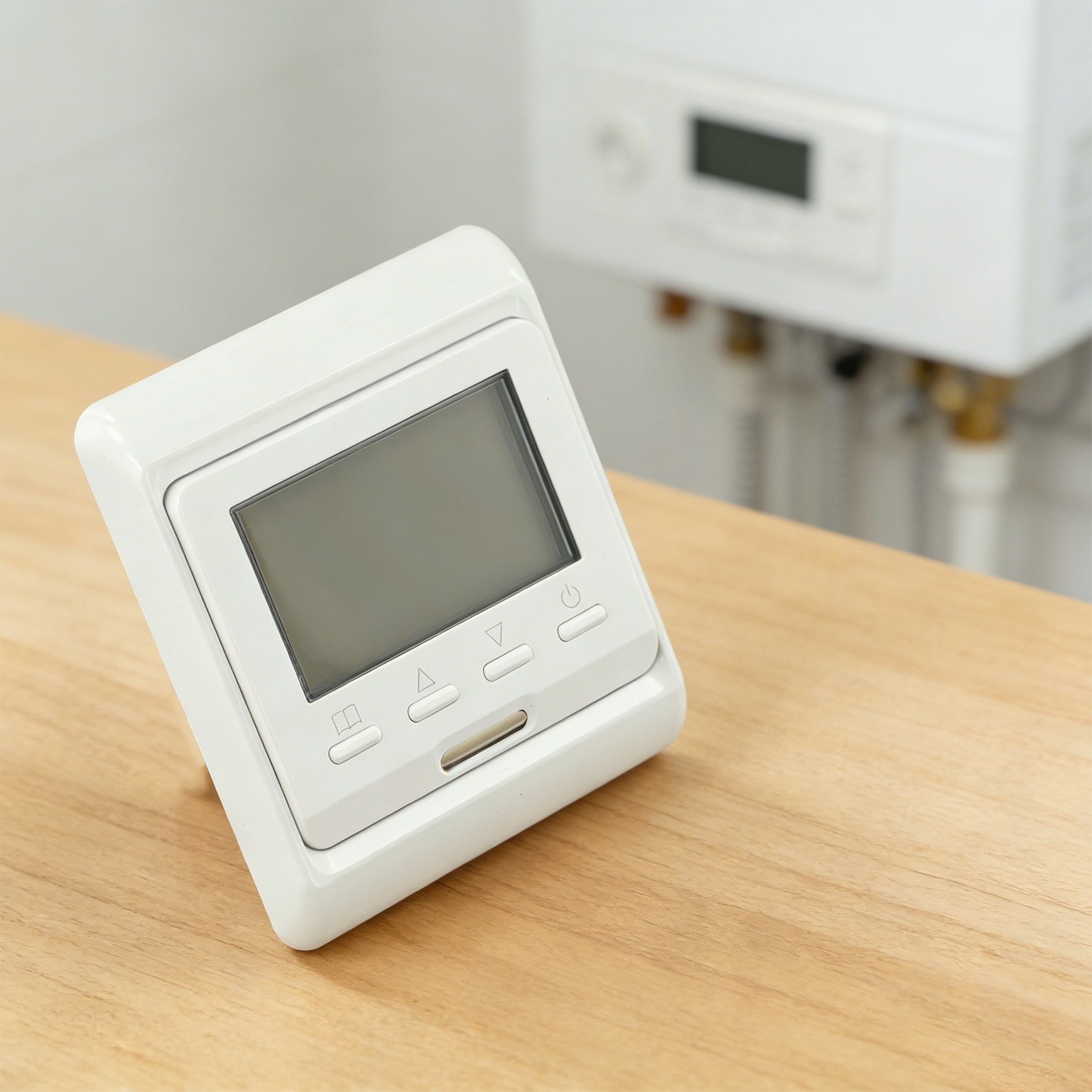 For Underfloor Heating LCD Thermostat with Accurate Temperature Programming