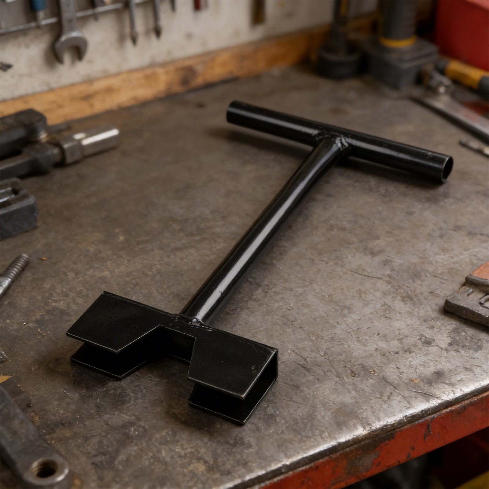 30cm 60cm Valve Extension Stem with High Visibility Red Handle for Safety