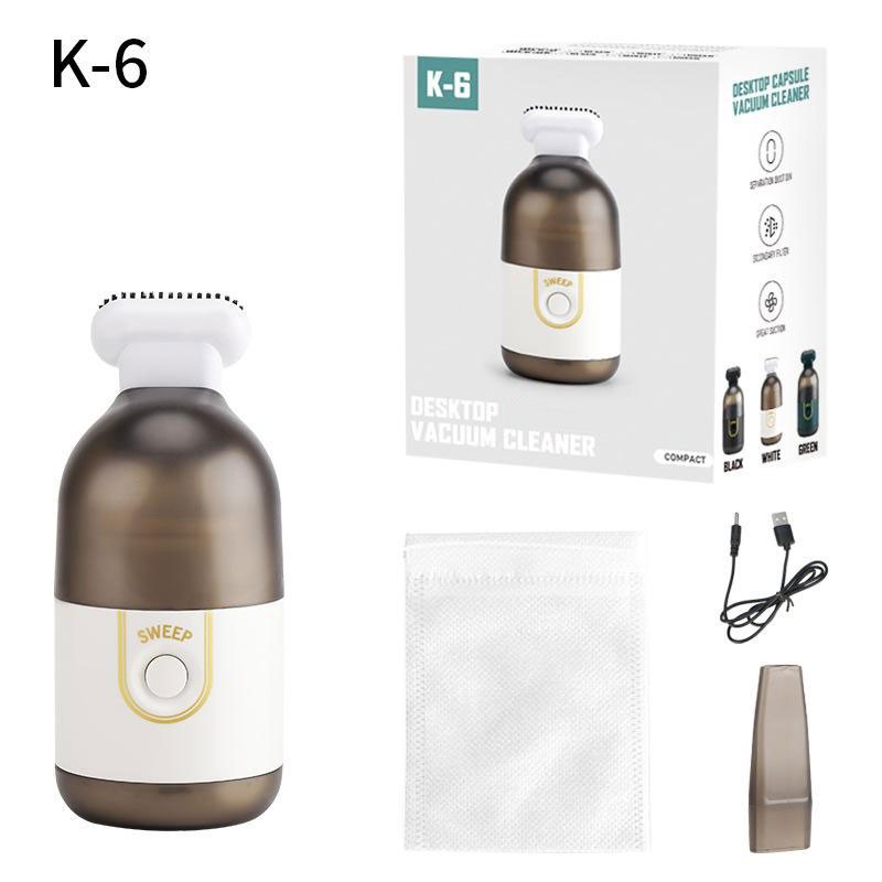 Portable Wireless Vacuum Cleaner USB Rechargeable 2200Pa Suction Compact