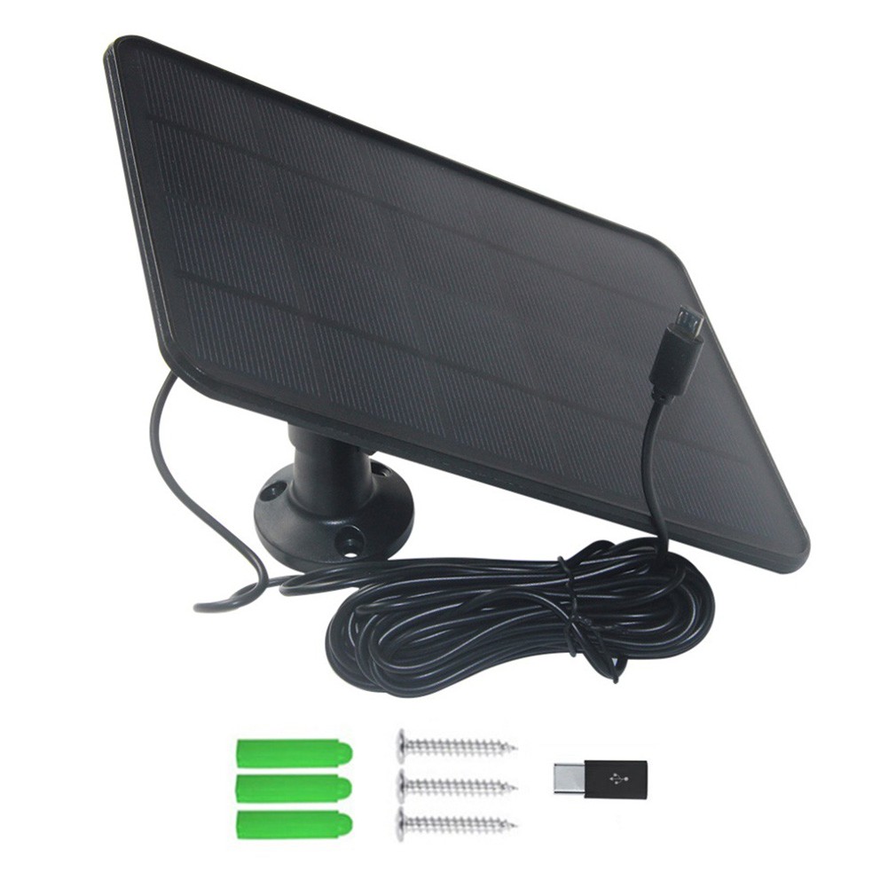 Monocrystalline Module 6W Solar Panel For Outdoor Surveillance 21.5% Efficiency
