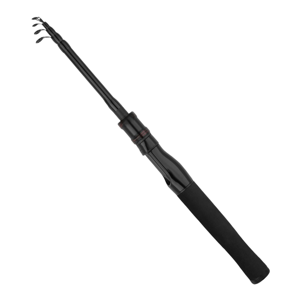 Carbon Telescopic Lure Rod 1.5m 1.8m 2.1m Ergonomic Handle Portable Fishing Rod