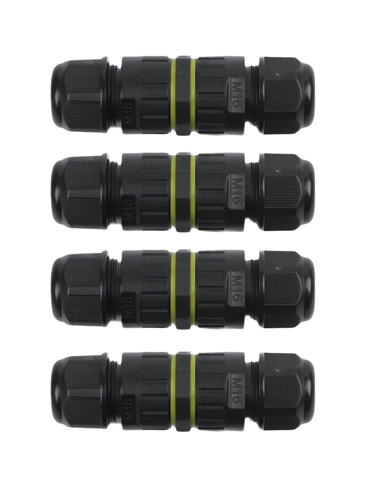 Compact IP68 Junction Box 3 Pin Waterproof Electrical Connector for Wiring