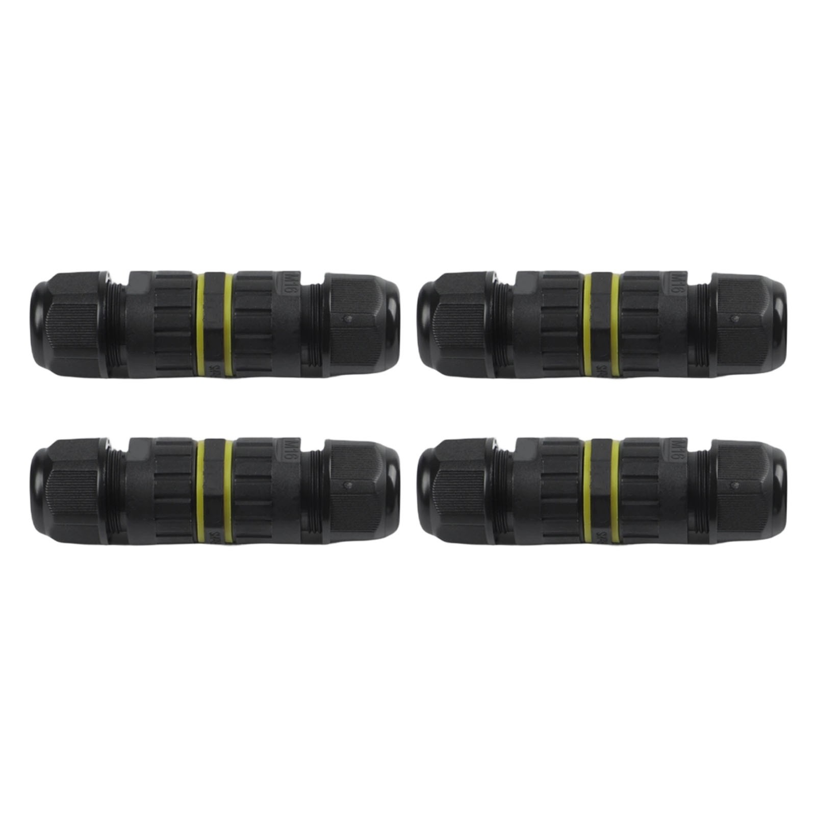 Compact IP68 Junction Box 3 Pin Waterproof Electrical Connector for Wiring