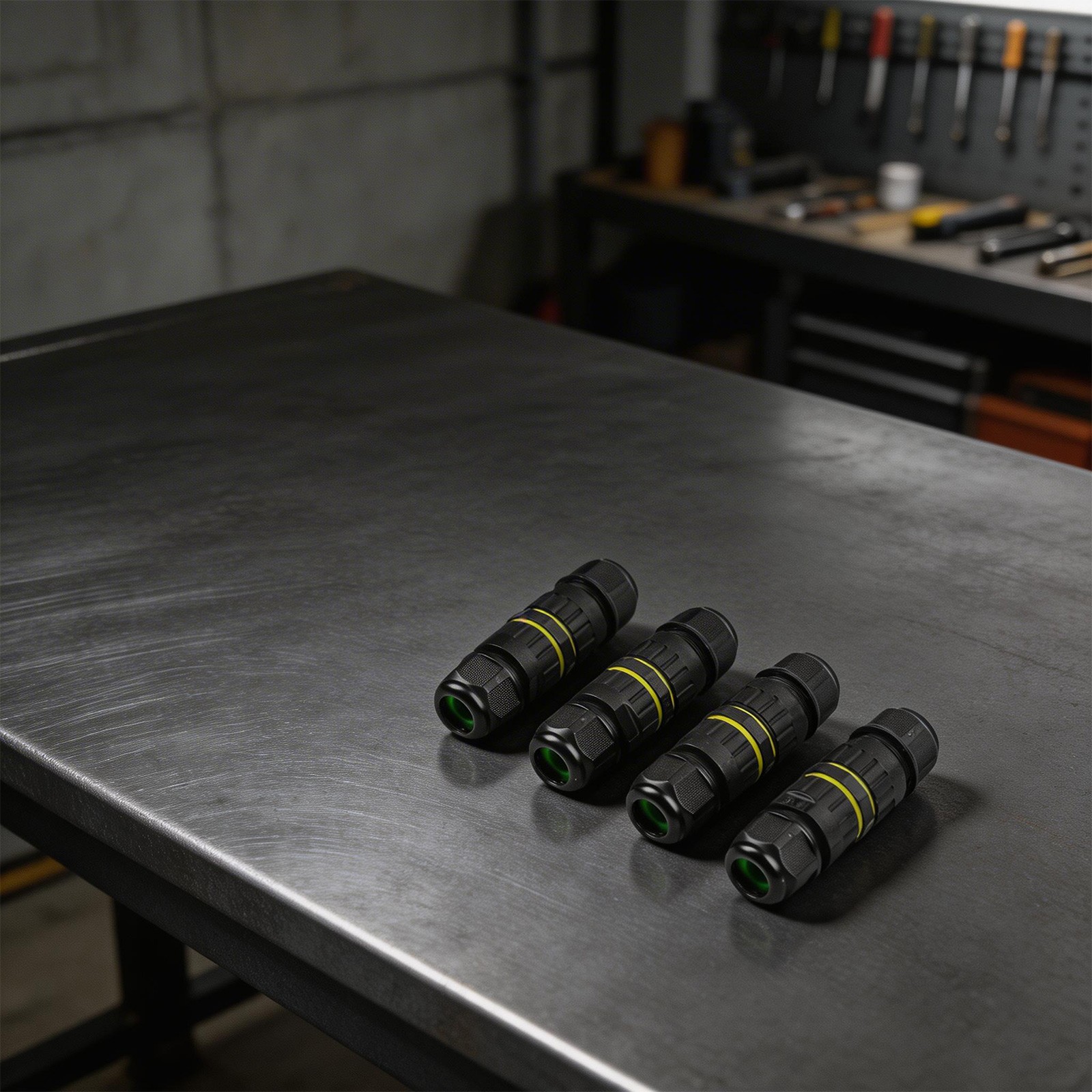 Compact IP68 Junction Box 3 Pin Waterproof Electrical Connector for Wiring