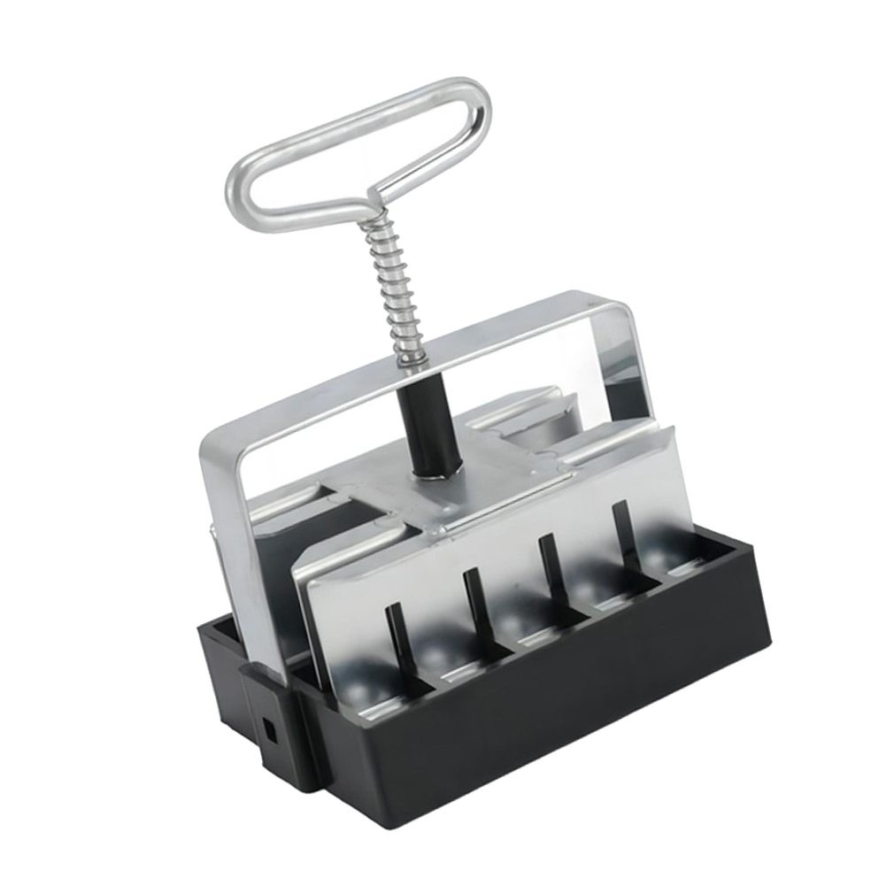 Hand Operated Soil Block Maker for Efficient Soil Block Creation Indoors