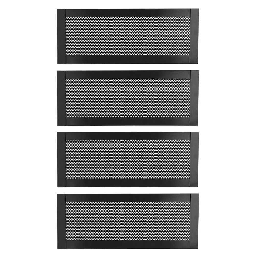 4 Pack Magnetic Vent Covers for Floor Ceiling Registers Rounded Edge Safety