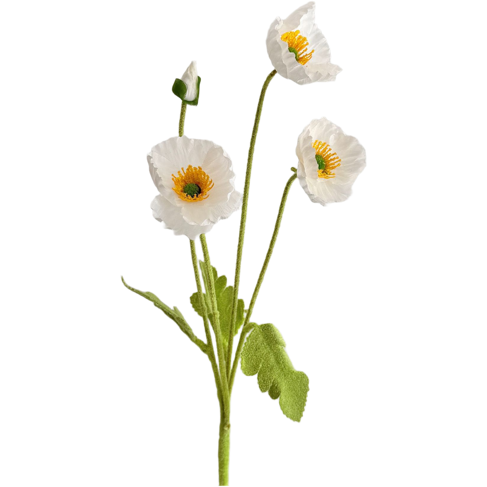 Artificial Silk Flower Bouquet for Home Decor 60cm Long Realistic Petals