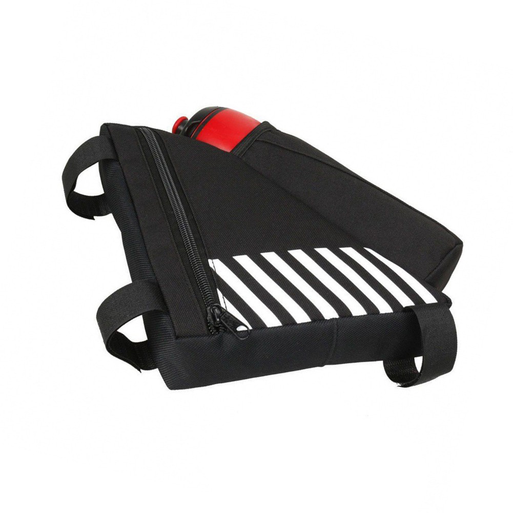 Triangular Bicycle Frame Bag Designed for Aerodynamic For Mountain Bike Use
