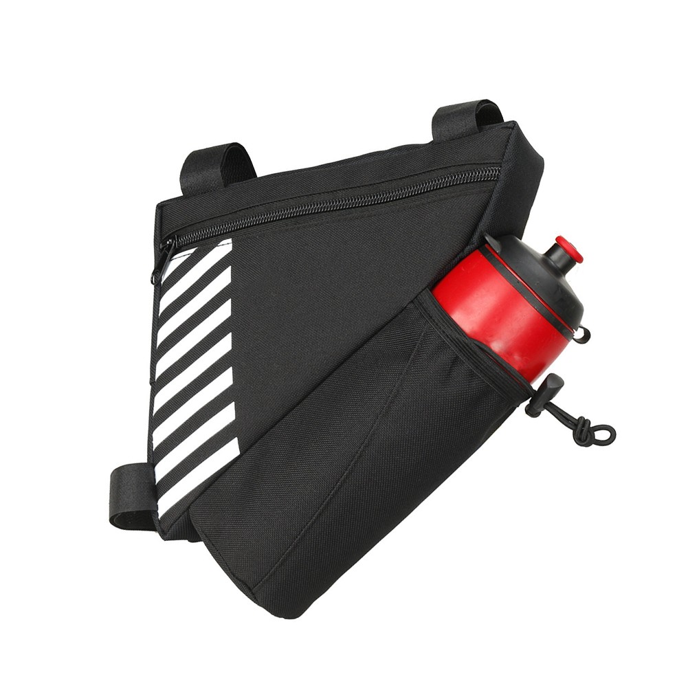 Triangular Bicycle Frame Bag Designed for Aerodynamic For Mountain Bike Use