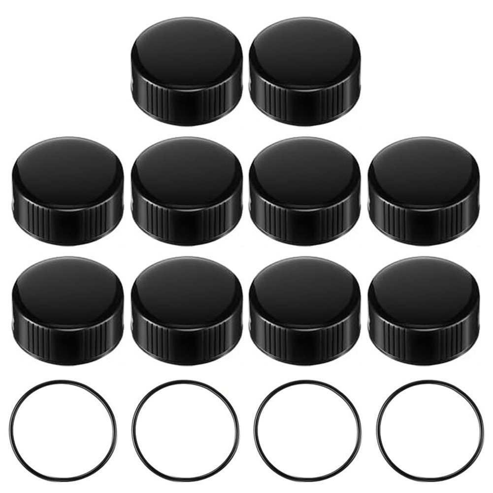 Poultry Fountain Cap Replacement Set 10 Pieces 4 O-Rings for PPF3 PPF5 PPF7