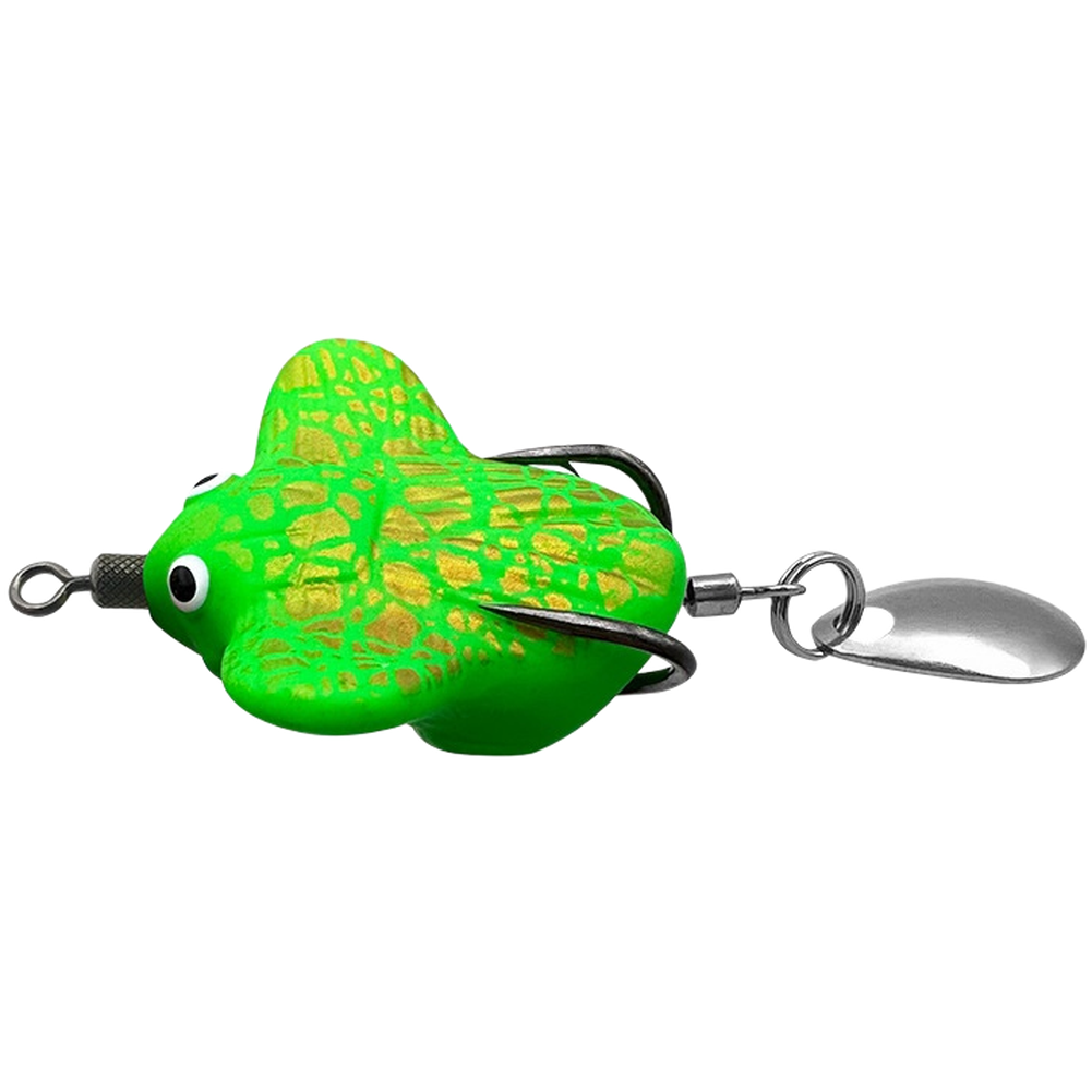 For Bass For Pike Amphibian Lure Smooth Retrieval Detachable Flash Plate