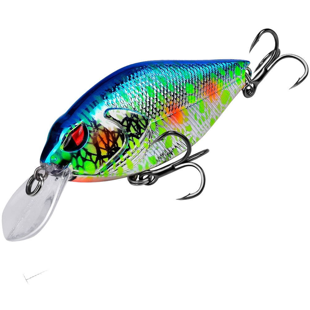 Freshwater Crank Bait 8.3cm 14.9g ABS Plastic Lure with Balanced Weight Design