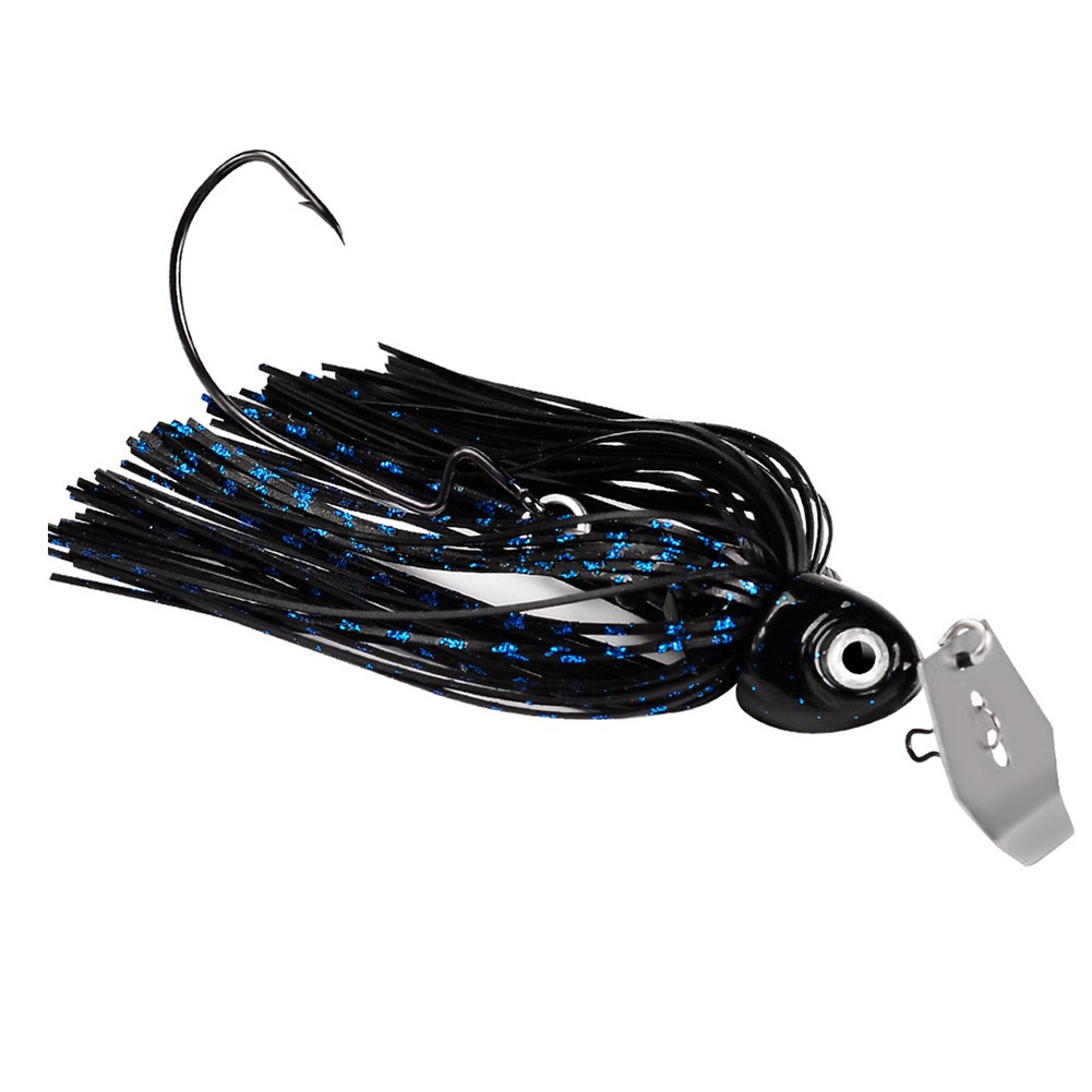 Snag Resistant Buzzbait Lure with Loud Noise and Bright for flash 15x8x3cm