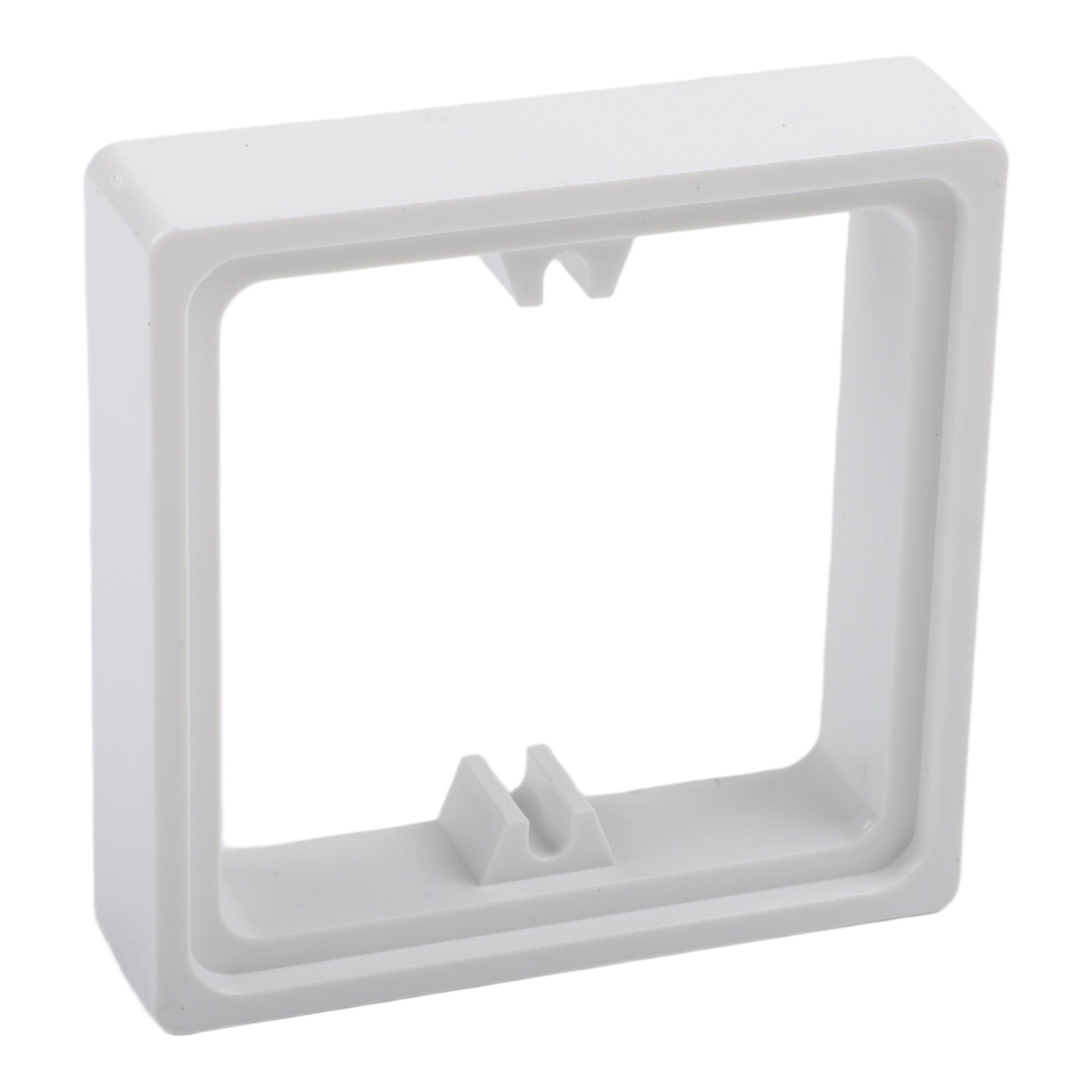 Single Socket Spacer 2 Pack 1 Gang Square with Mounting Fixture Screws
