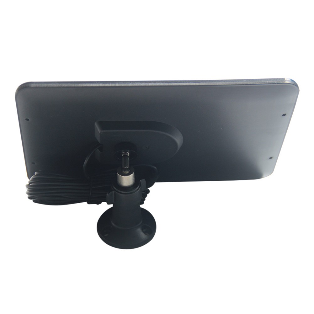 6W Monocrystalline Solar Panel for Doorbell Security Camera 5V Output 5m Cable