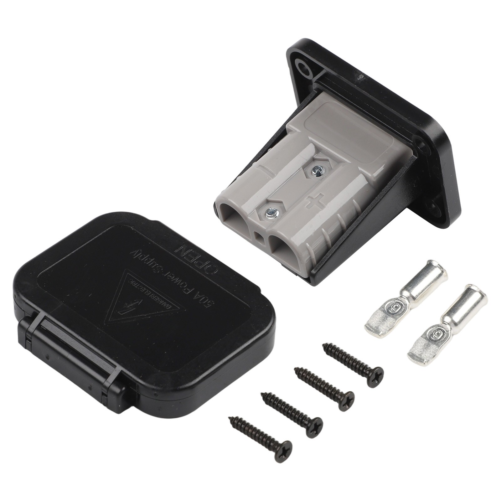 EV-Compatible Connector Bracket with Integrated Base 50A 120A 175A 600V