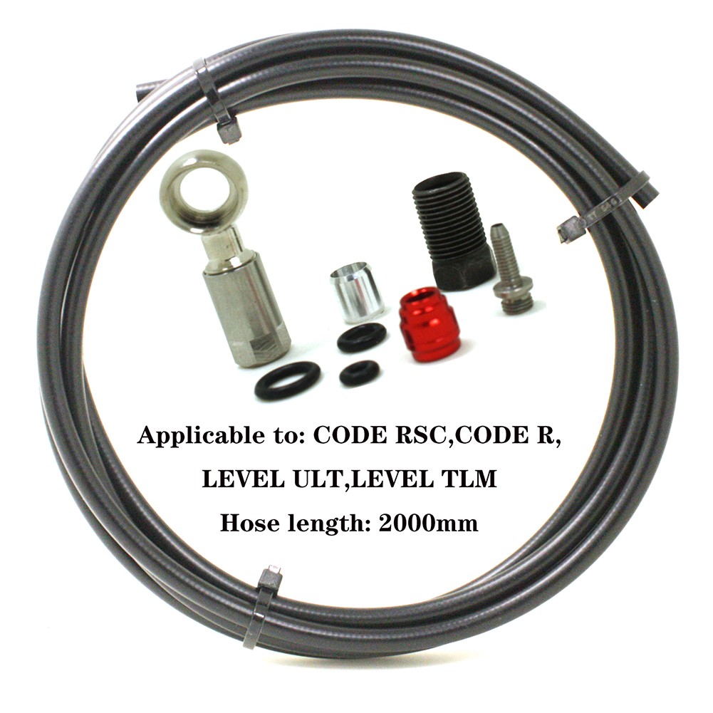 2000mm Compatible Brake Hose for CODE For RSC R LEVEL RE TG2 Level UTL