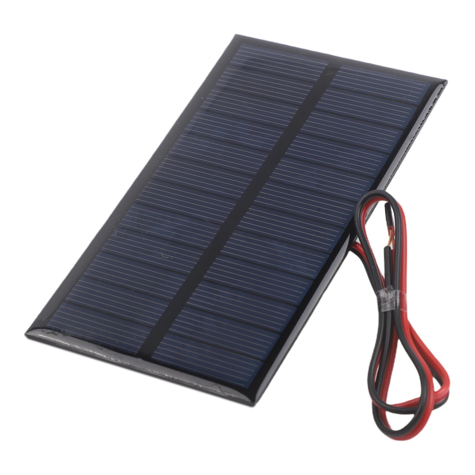 Compact Solar Panel 6V 1W with Cable for Solar Powered Outdoor Projects