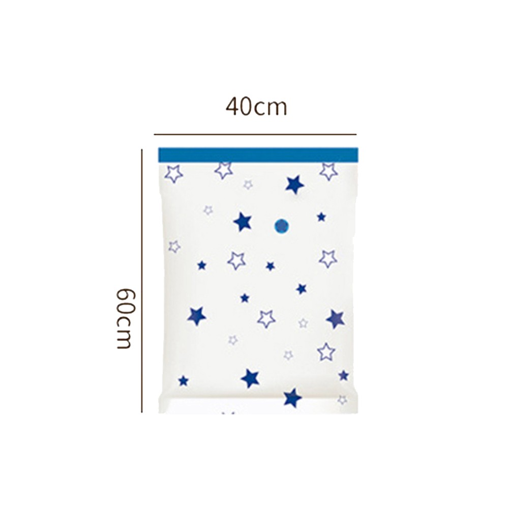 Transparent Foldable Vacuum Bags for Comforters Blankets Pillows Multiple Sizes