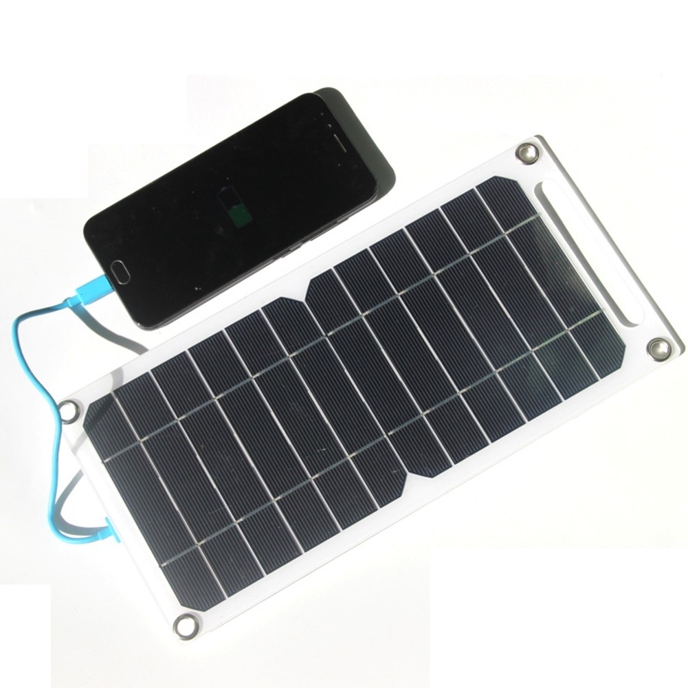 2W 6W 5V Portable Solar Panel Monocrystalline for Backpack USB Device Charging