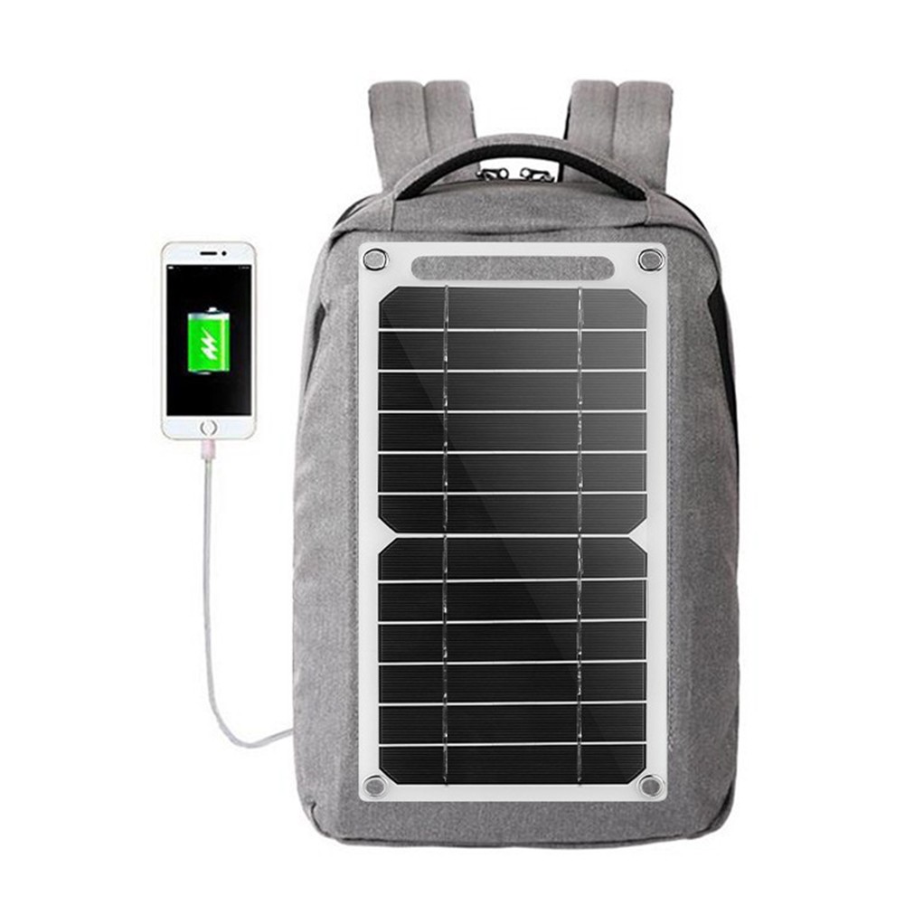 2W 6W 5V Portable Solar Panel Monocrystalline for Backpack USB Device Charging