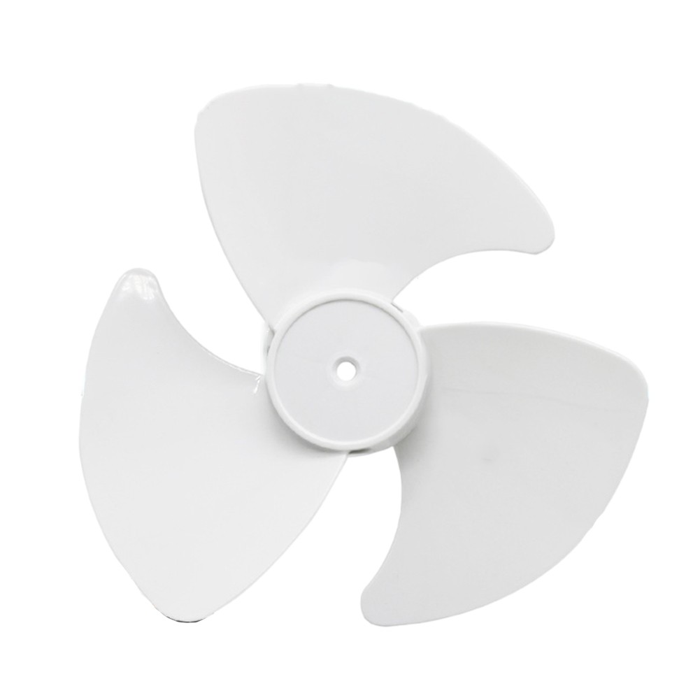 Plastic 24cm Three-Blade Fan Replacement Kit for General Circulator Fans
