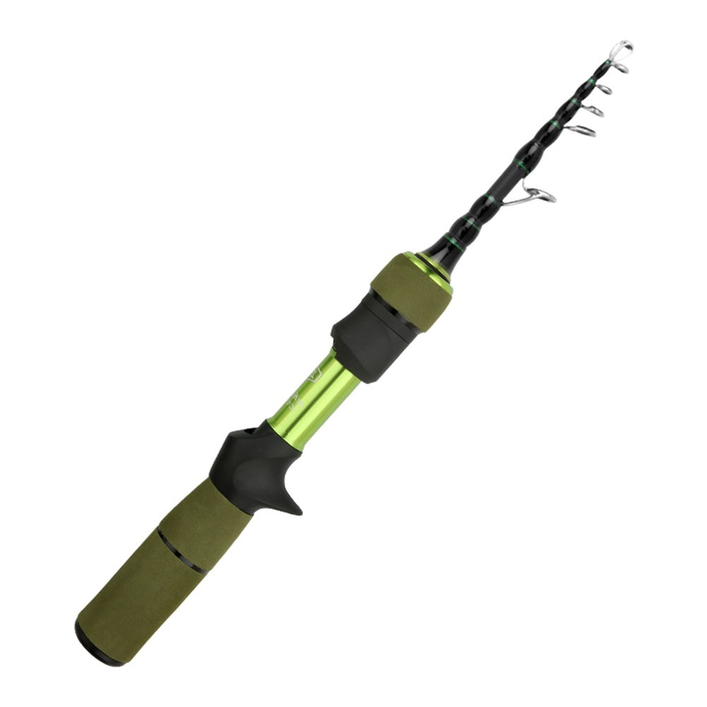 Lightweight Carbon Stream Rod 2-Piece for Trout Bass Fishing 150cm 168cm 180cm
