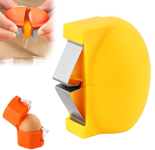 Multifunctional Egg Shell Opener Stainless Steel Handheld Kitchen Tool