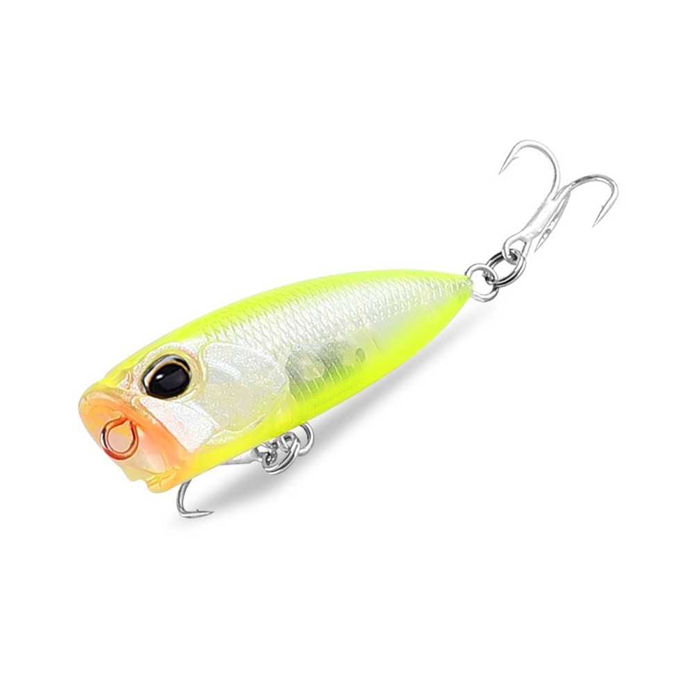 Popper Lure 4cm 3.2g with 3D Eyes Steel Ball Noise and Smooth Swimming Action