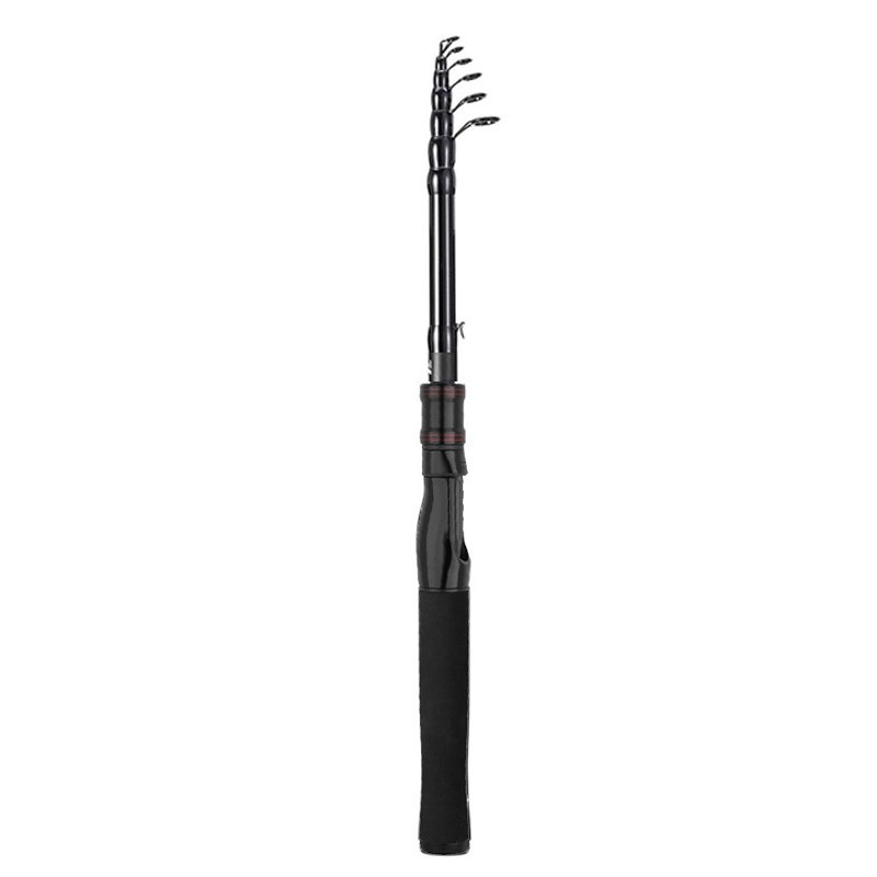 Telescopic Carbon Fishing Rod 150cm 180cm 210cm Fast Action For Stream Use Only