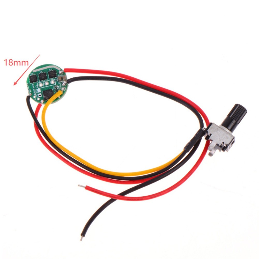 Speed Controller Module for Hair Dryer Motor 7V-24V Input Red ABS Body