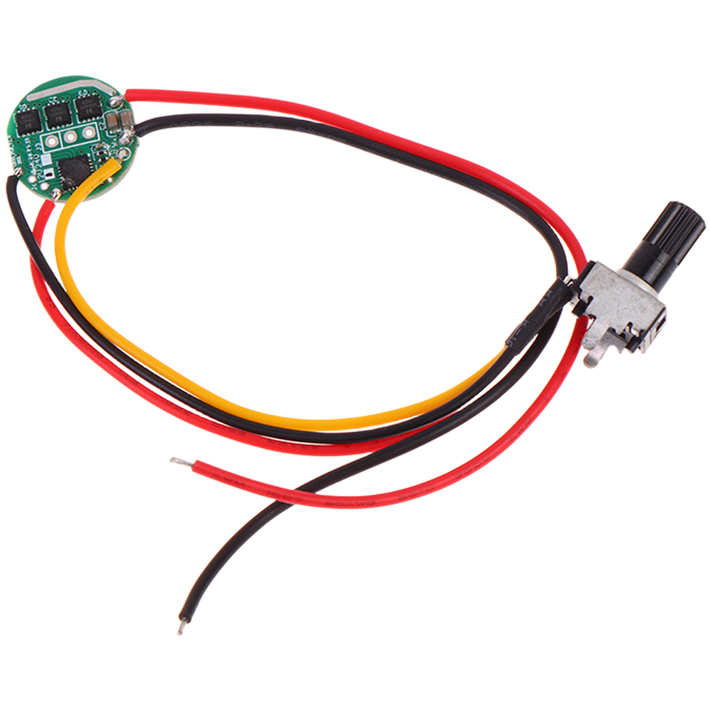 Speed Controller Module for Hair Dryer Motor 7V-24V Input Red ABS Body