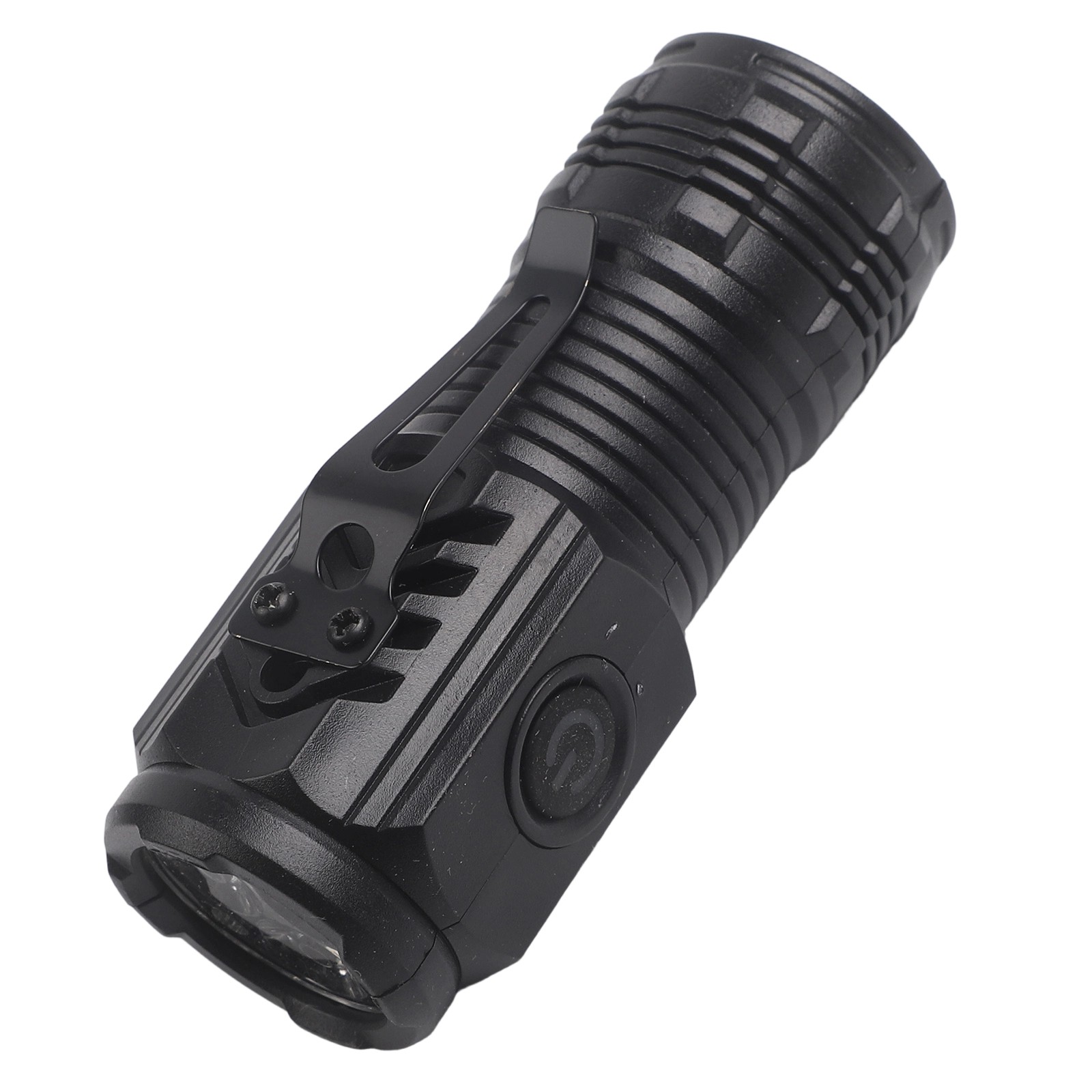 Three-Eye Flashlight Magnetic Clip Light Triple LED Bulbs Type-C Fast Charging