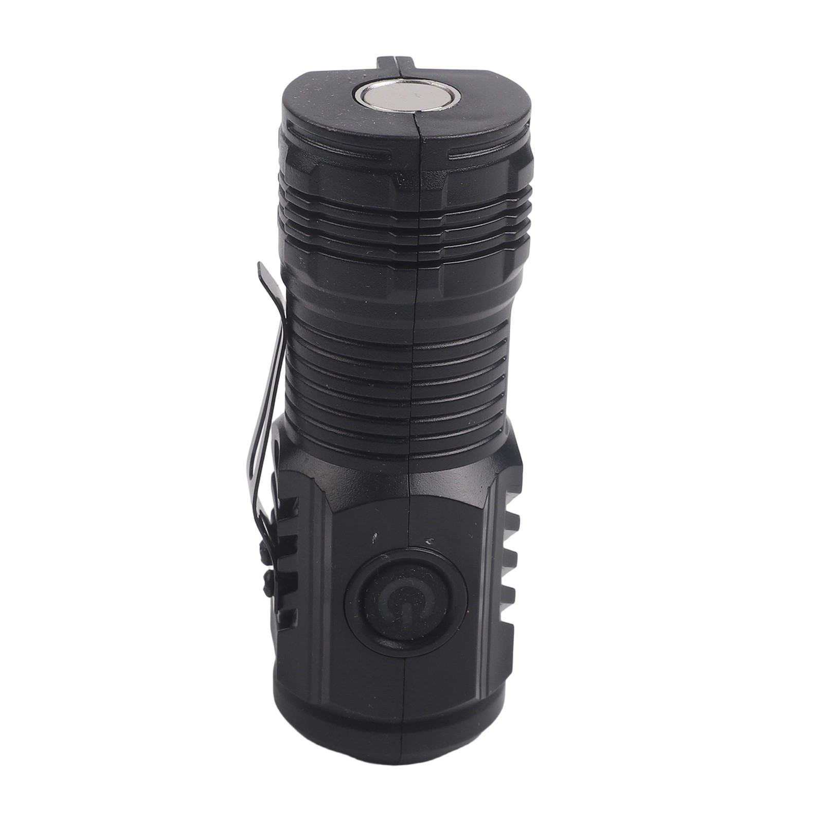Three-Eye Flashlight Magnetic Clip Light Triple LED Bulbs Type-C Fast Charging