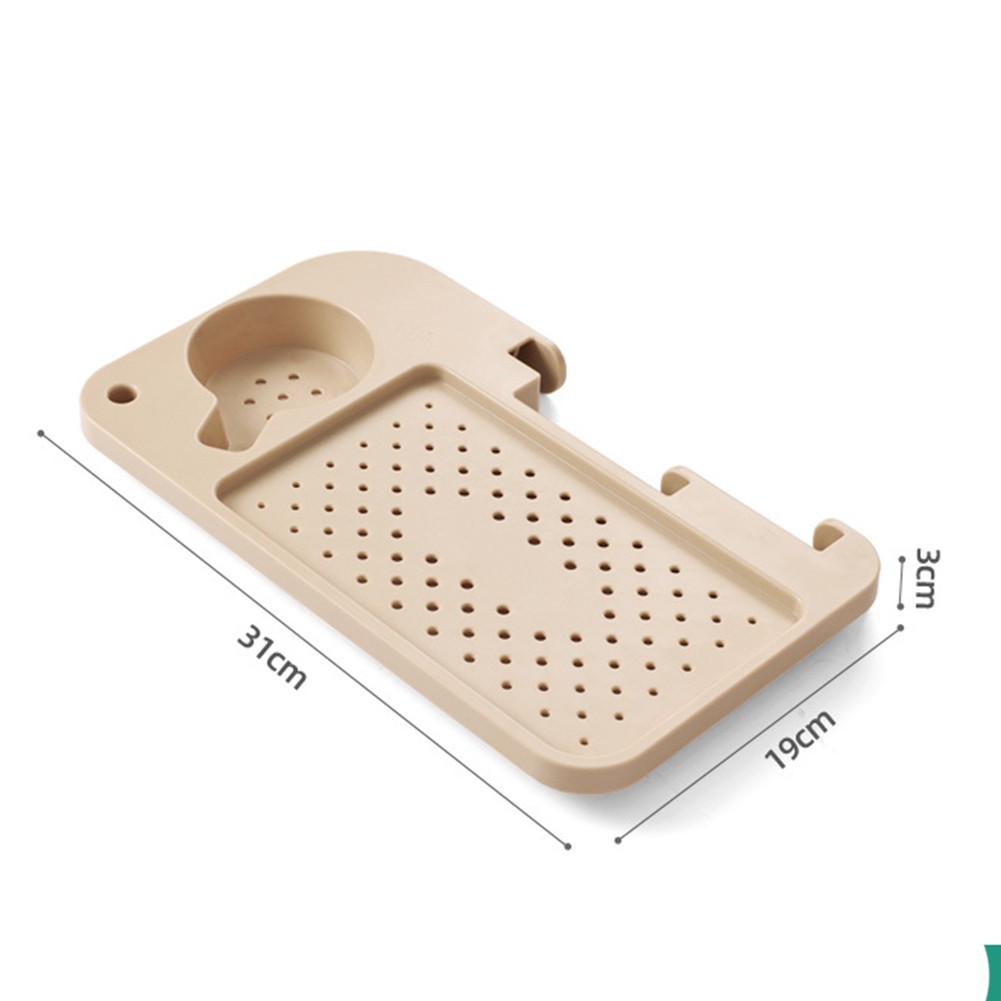 Foldable Chair Side Table Tray with Phone and Cup Holders for Outdoor Use