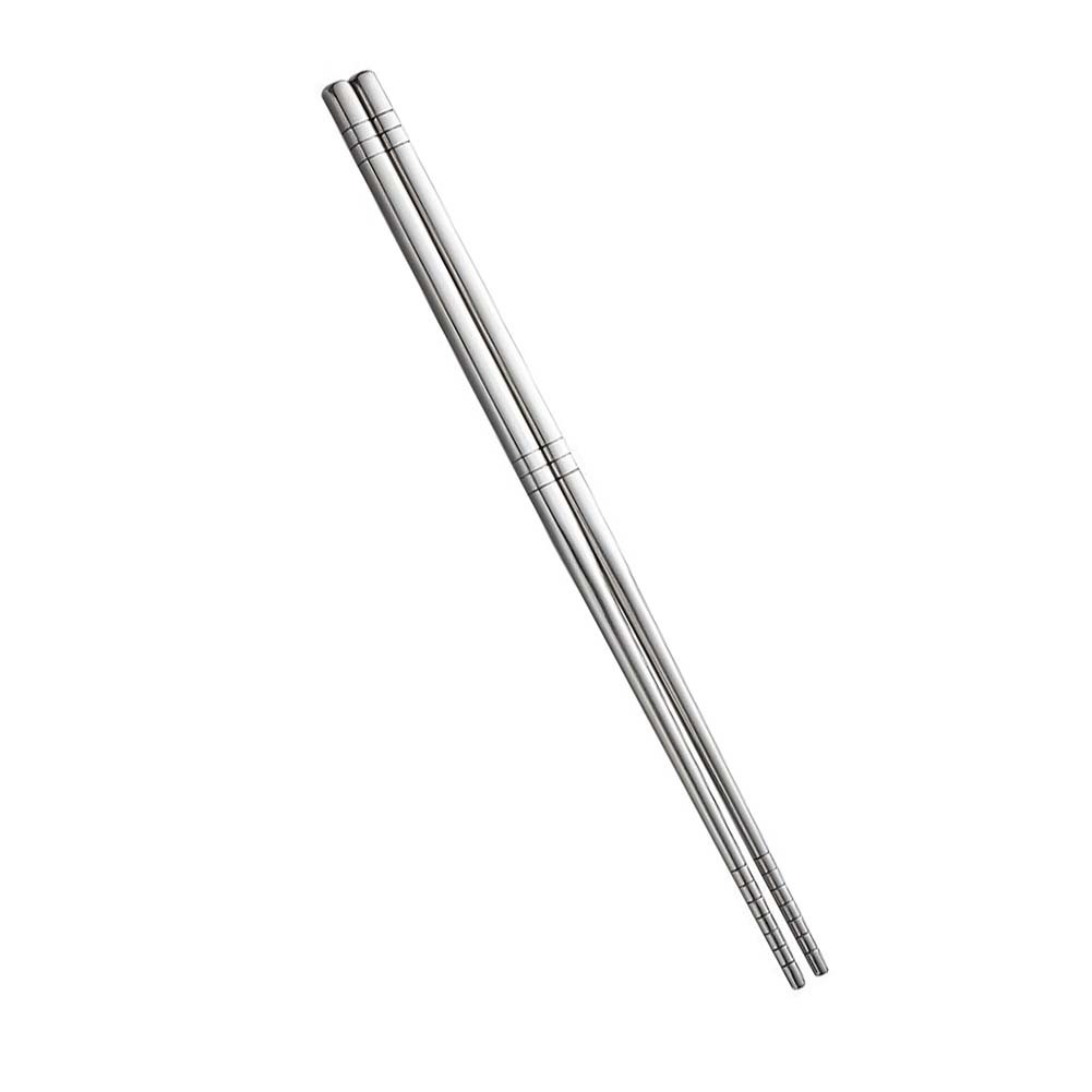Premium Pure Titanium Chopsticks 23cm Silvery Lightweight Dining Tools
