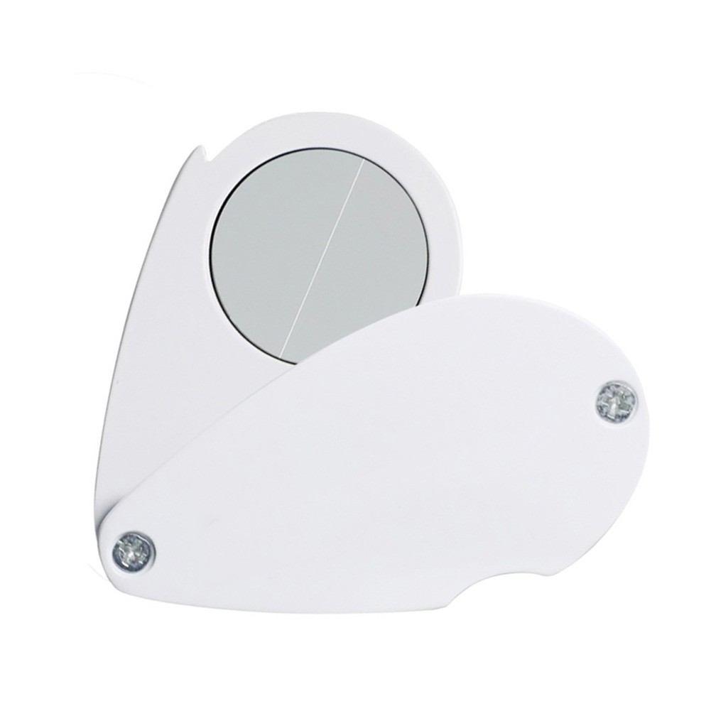 Dichroic Mirror Tool for Jewelry Identification Portable 21mm Lens White Black