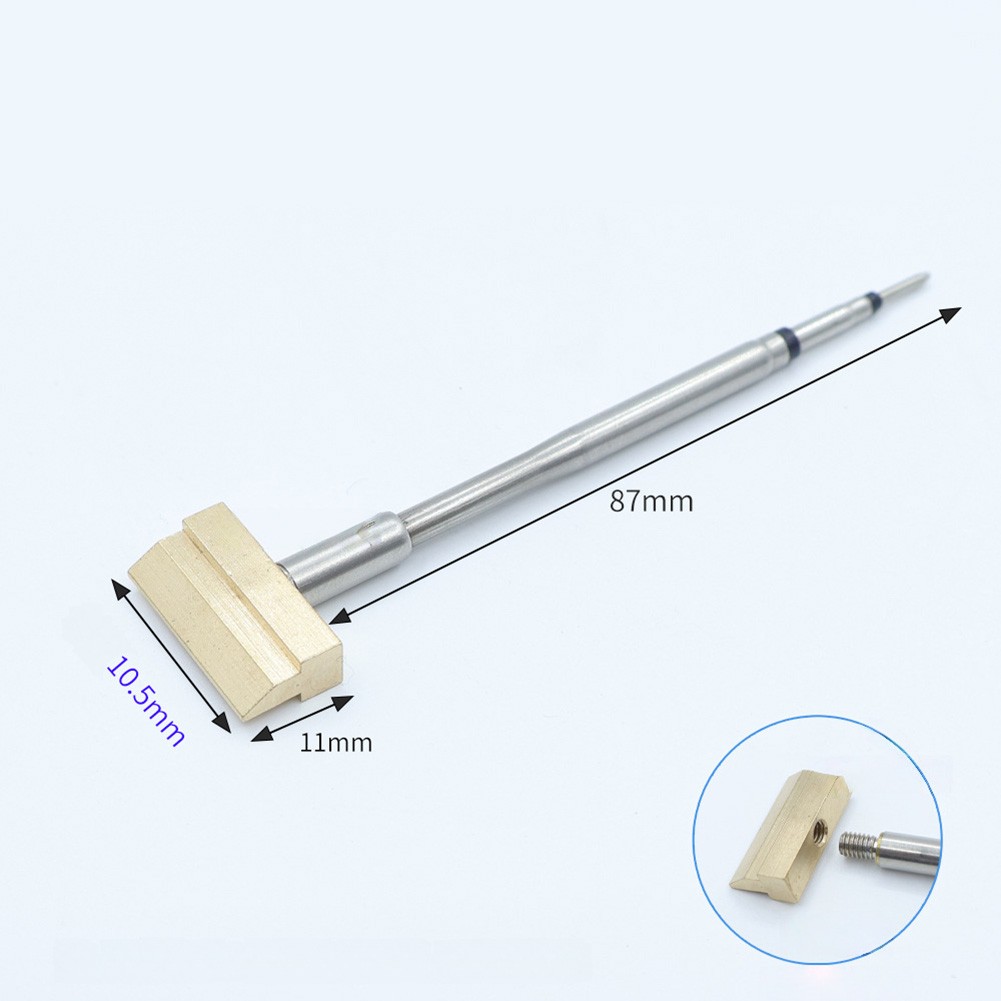 Brass Spade For Soldering Tip C245 Type for Accurate Temperature Control