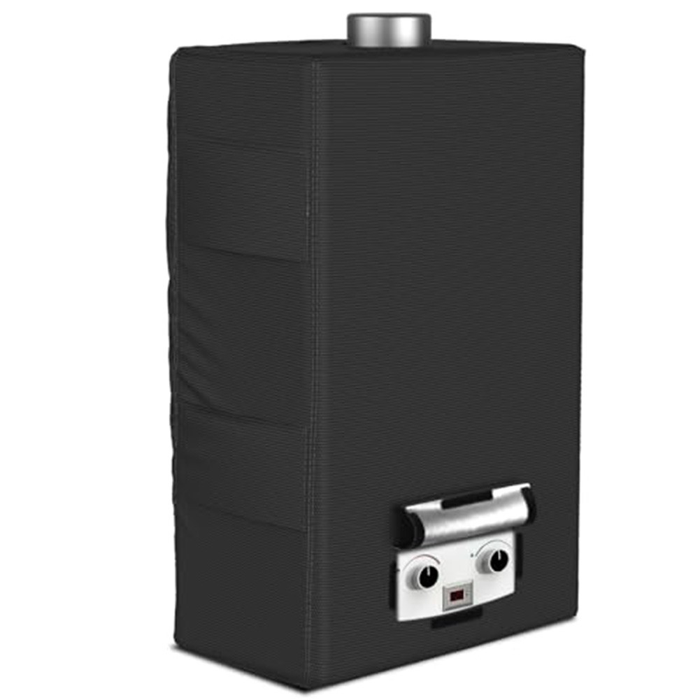 Black Oxford Water Heater Cover for 10L 2.64 GPM Tankless Camping Unit