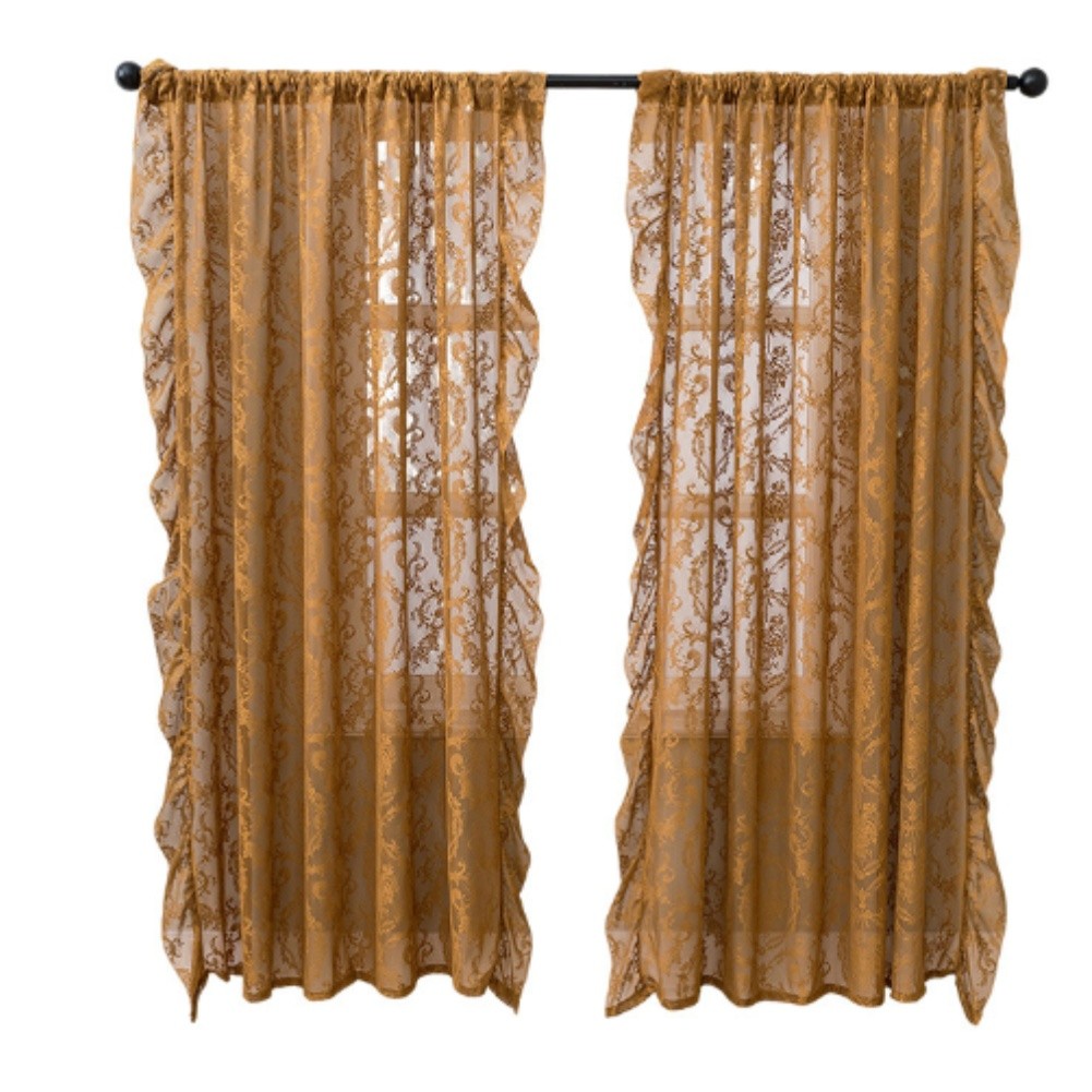 Lace Sheer Curtains For FRENCH Design 140x160cm for Living Room Bedroom Decor