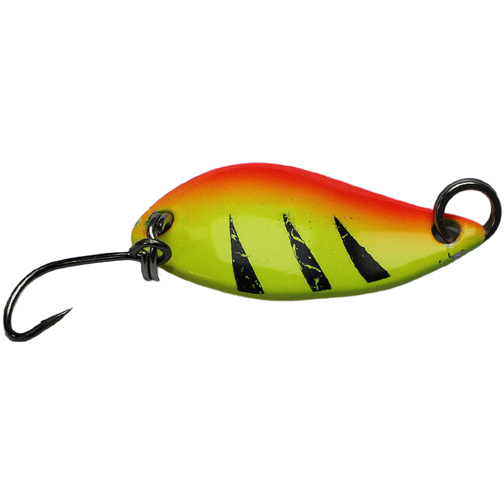 Spoon Lure Metal Spinner Spoon-shaped Action High Reflectivity Razor-point Hook