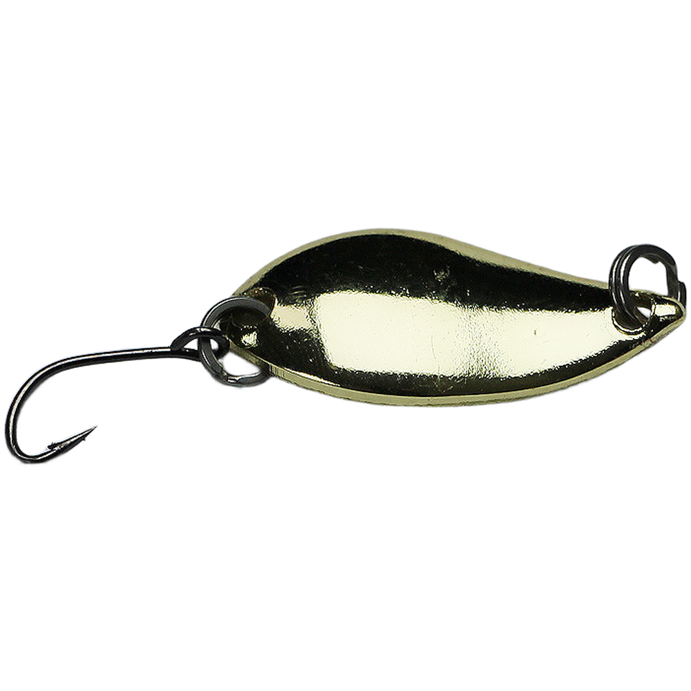 Spoon Lure Metal Spinner Spoon-shaped Action High Reflectivity Razor-point Hook