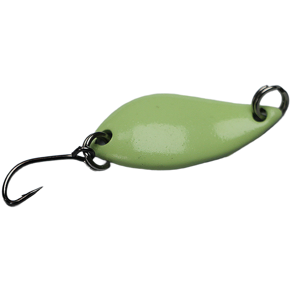 Spoon Lure Metal Spinner Spoon-shaped Action High Reflectivity Razor-point Hook